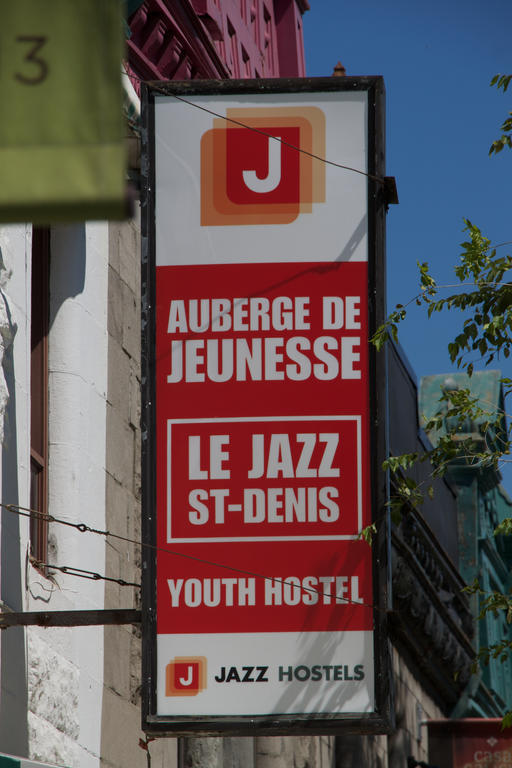 Le Jazz St. Denis Hotell Montréal Exteriör bild